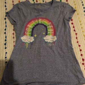 Cute purple top short sleeves